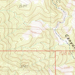 United States Geological Survey Telegraph Peak, NV (1982, 24000-Scale) digital map