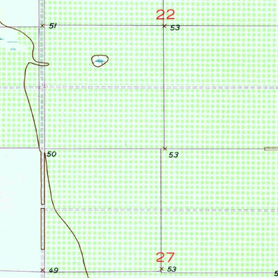United States Geological Survey Telegraph Swamp NW, FL (1956, 24000-Scale) digital map