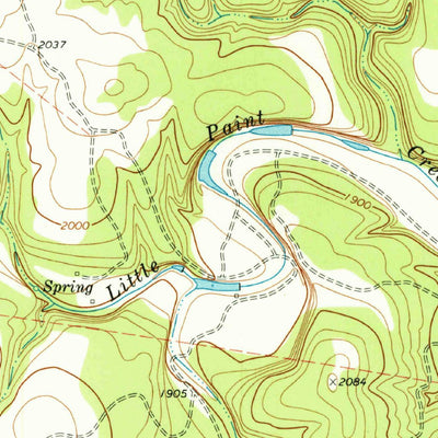 United States Geological Survey Telegraph, TX (1974, 24000-Scale) digital map