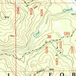 United States Geological Survey Telephone Butte, OR (1999, 24000-Scale) digital map