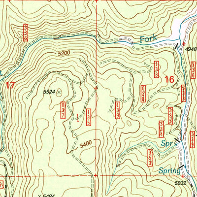 United States Geological Survey Telephone Butte, OR (1999, 24000-Scale) digital map