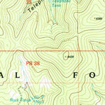 United States Geological Survey Telephone Canyon, NM (1999, 24000-Scale) digital map