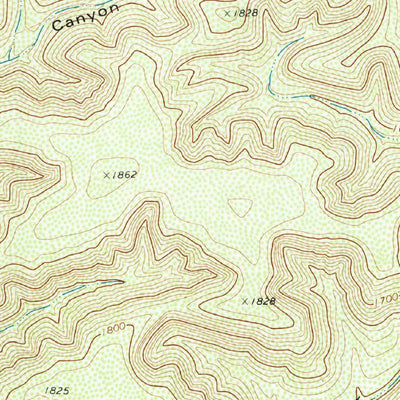 United States Geological Survey Telephone Canyon, TX (1979, 24000-Scale) digital map
