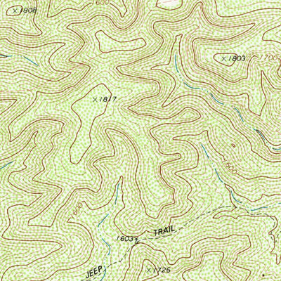 United States Geological Survey Telephone Canyon, TX (1979, 24000-Scale) digital map
