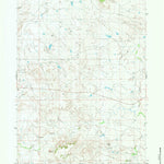 United States Geological Survey Telephone Draw, WY (1981, 24000-Scale) digital map