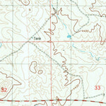 United States Geological Survey Telephone Draw, WY (1981, 24000-Scale) digital map