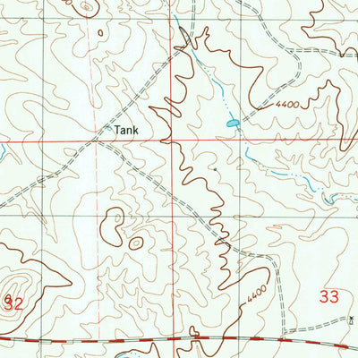 United States Geological Survey Telephone Draw, WY (1981, 24000-Scale) digital map