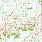 United States Geological Survey Telephone Draw, WY (1981, 24000-Scale) digital map