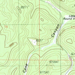 United States Geological Survey Telephone Hill, AZ (1988, 24000-Scale) digital map