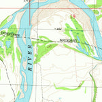 United States Geological Survey Telephone, TX-OK (1980, 24000-Scale) digital map