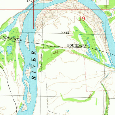 United States Geological Survey Telephone, TX-OK (1980, 24000-Scale) digital map