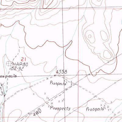 United States Geological Survey Telephone Well, NV (1986, 24000-Scale) digital map
