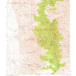 United States Geological Survey Telescope Peak, CA (1952, 62500-Scale) digital map