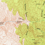 United States Geological Survey Telescope Peak, CA (1952, 62500-Scale) digital map