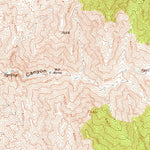 United States Geological Survey Telescope Peak, CA (1952, 62500-Scale) digital map