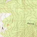 United States Geological Survey Telescope Peak, CA (1988, 24000-Scale) digital map