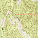 United States Geological Survey Telescope Peak, CA (1988, 24000-Scale) digital map