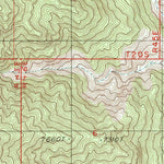 United States Geological Survey Telescope Peak, CA (1998, 24000-Scale) digital map