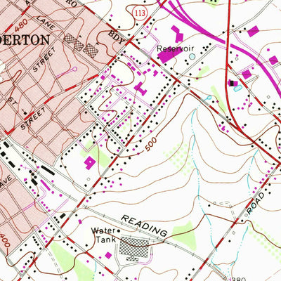 United States Geological Survey Telford, PA (1960, 24000-Scale) digital map