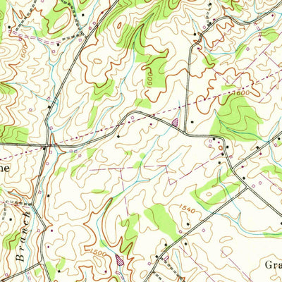 United States Geological Survey Telford, TN (1939, 24000-Scale) digital map