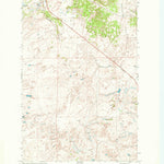 United States Geological Survey Telford, WA (1969, 24000-Scale) digital map