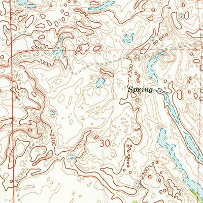 United States Geological Survey Telford, WA (1969, 24000-Scale) digital map
