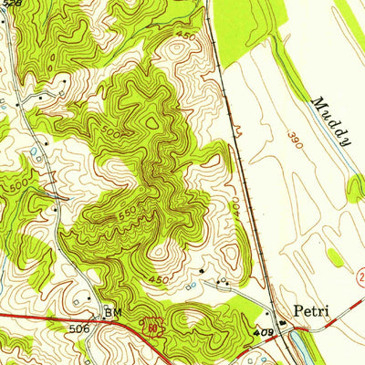 United States Geological Survey Tell City, IN-KY (1953, 24000-Scale) digital map