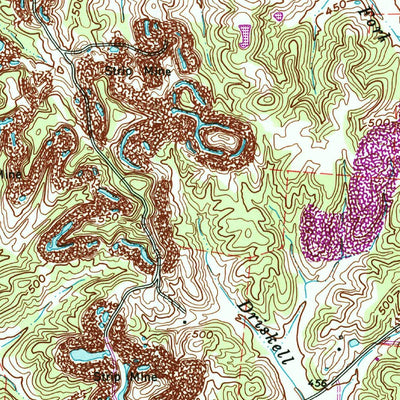 United States Geological Survey Tell City, IN-KY (1961, 24000-Scale) digital map