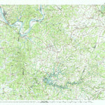 United States Geological Survey Tell City, IN-KY (1991, 100000-Scale) digital map