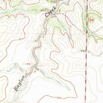 United States Geological Survey Tell North, TX (1967, 24000-Scale) digital map