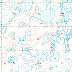 United States Geological Survey Teller A-1, AK (1950, 63360-Scale) digital map