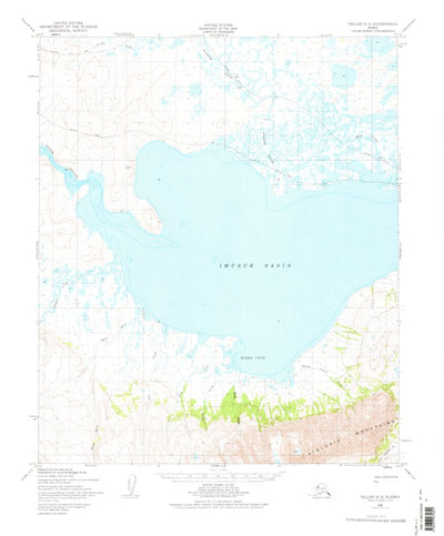United States Geological Survey Teller A-2, AK (1950, 63360-Scale) digital map