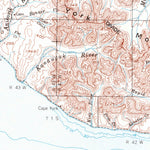 United States Geological Survey Teller, AK (1950, 250000-Scale) digital map