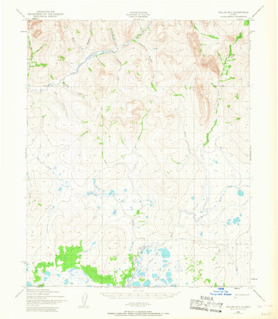 United States Geological Survey Teller B-1, AK (1950, 63360-Scale) digital map