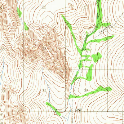 United States Geological Survey Teller B-1, AK (1950, 63360-Scale) digital map