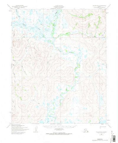 United States Geological Survey Teller B-2, AK (1950, 63360-Scale) digital map