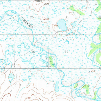 United States Geological Survey Teller B-2, AK (1950, 63360-Scale) digital map
