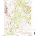 United States Geological Survey Teller Butte, OR (1992, 24000-Scale) digital map
