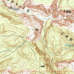 United States Geological Survey Teller Butte, OR (1992, 24000-Scale) digital map