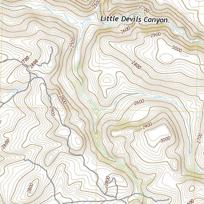 United States Geological Survey Teller Butte, OR (2020, 24000-Scale) digital map