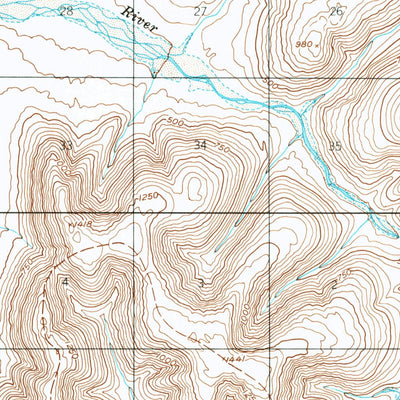 United States Geological Survey Teller C-4, AK (1950, 63360-Scale) digital map