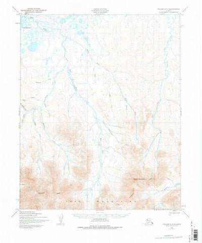 United States Geological Survey Teller C-5, AK (1950, 63360-Scale) digital map