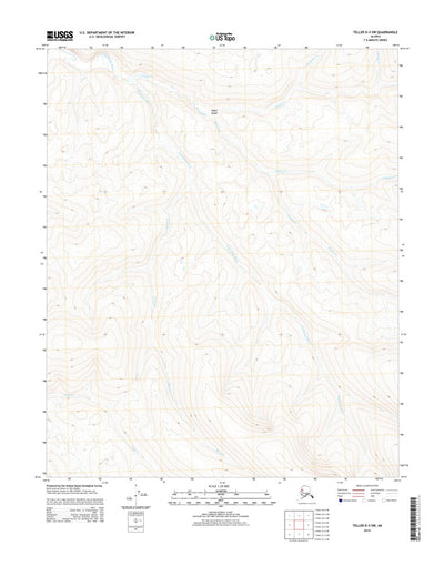 United States Geological Survey Teller D-3 SW, AK (2014, 25000-Scale) digital map