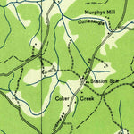 United States Geological Survey Tellico Plains, TN-NC (1934, 24000-Scale) digital map