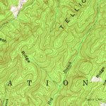 United States Geological Survey Tellico Plains, TN-NC (1957, 24000-Scale) digital map