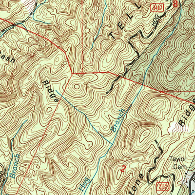 United States Geological Survey Tellico Plains, TN-NC (2003, 24000-Scale) digital map