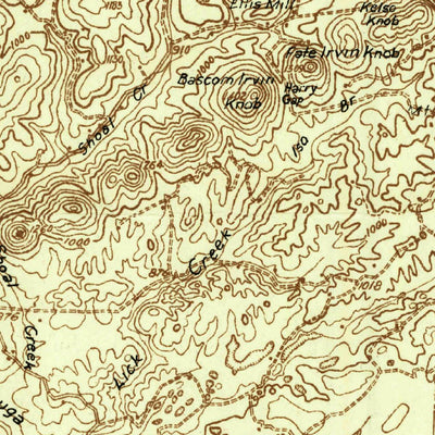 United States Geological Survey Tellico, TN-NC (1935, 48000-Scale) digital map