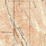 United States Geological Survey Telocaset, OR (1906, 125000-Scale) digital map