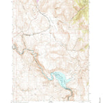 United States Geological Survey Telocaset, OR (1965, 24000-Scale) digital map