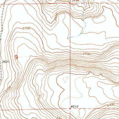 United States Geological Survey Telocaset, OR (1965, 24000-Scale) digital map